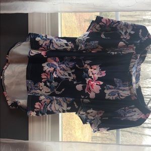 floral blouse
